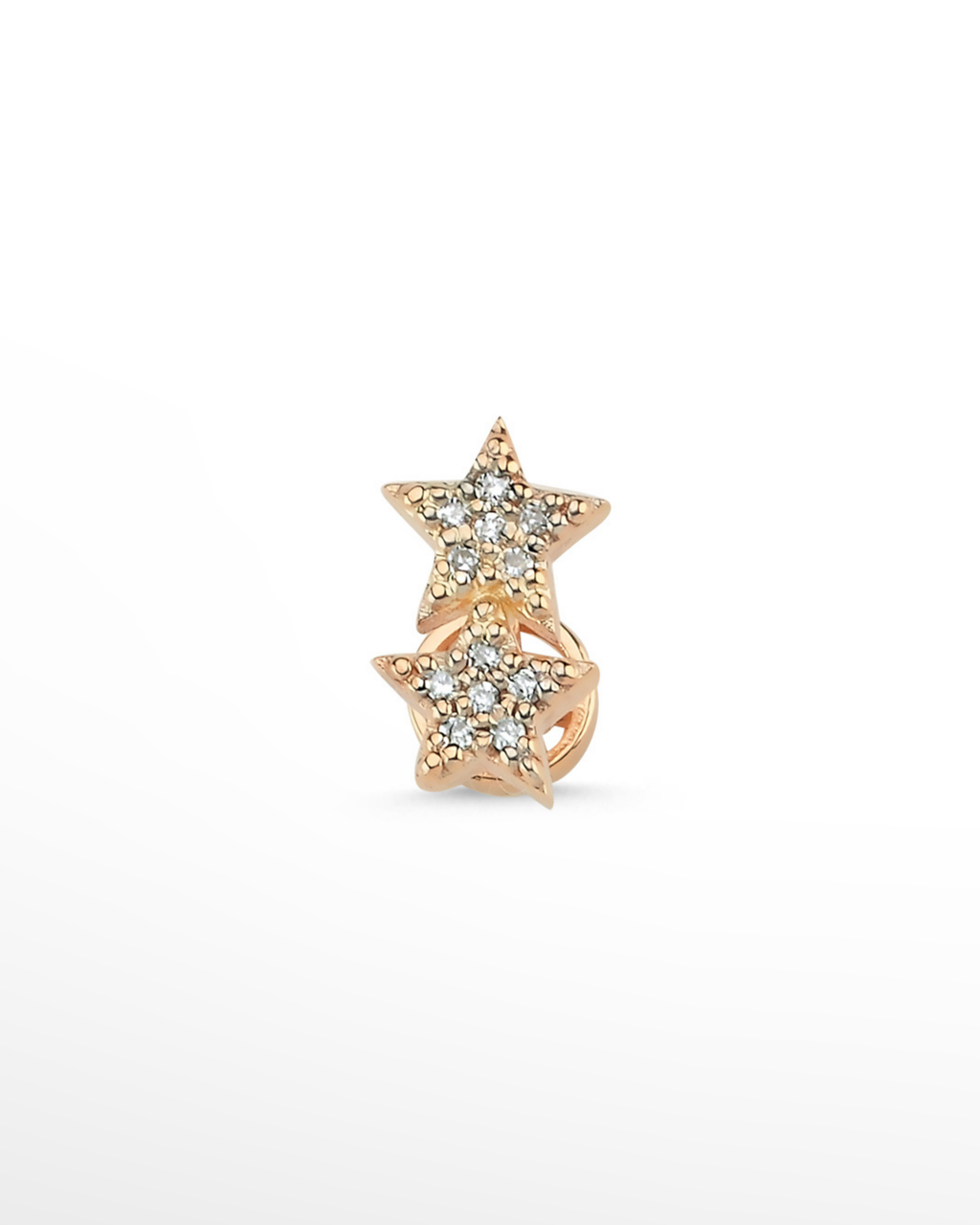 |0,03 Karat| 14 Ayar Altın Pırlanta Tragus
