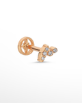 |0,03 Karat| 14 Ayar Altın Pırlanta Tragus
