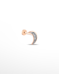 |0,02 Karat| 14 Ayar Altın Pırlanta Tragus
